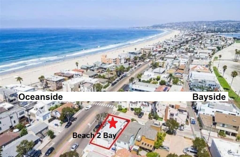 Beach-2-Bay 1Br - In The Heart Of Mission Beach San Diego Zewnętrze zdjęcie
